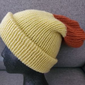 Reversible Handmade Unisex Beanie